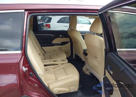 2015 Toyota Highlander Limited Platinum V6 from USA, damaged, VIN 5TDDKRFH5FS161849